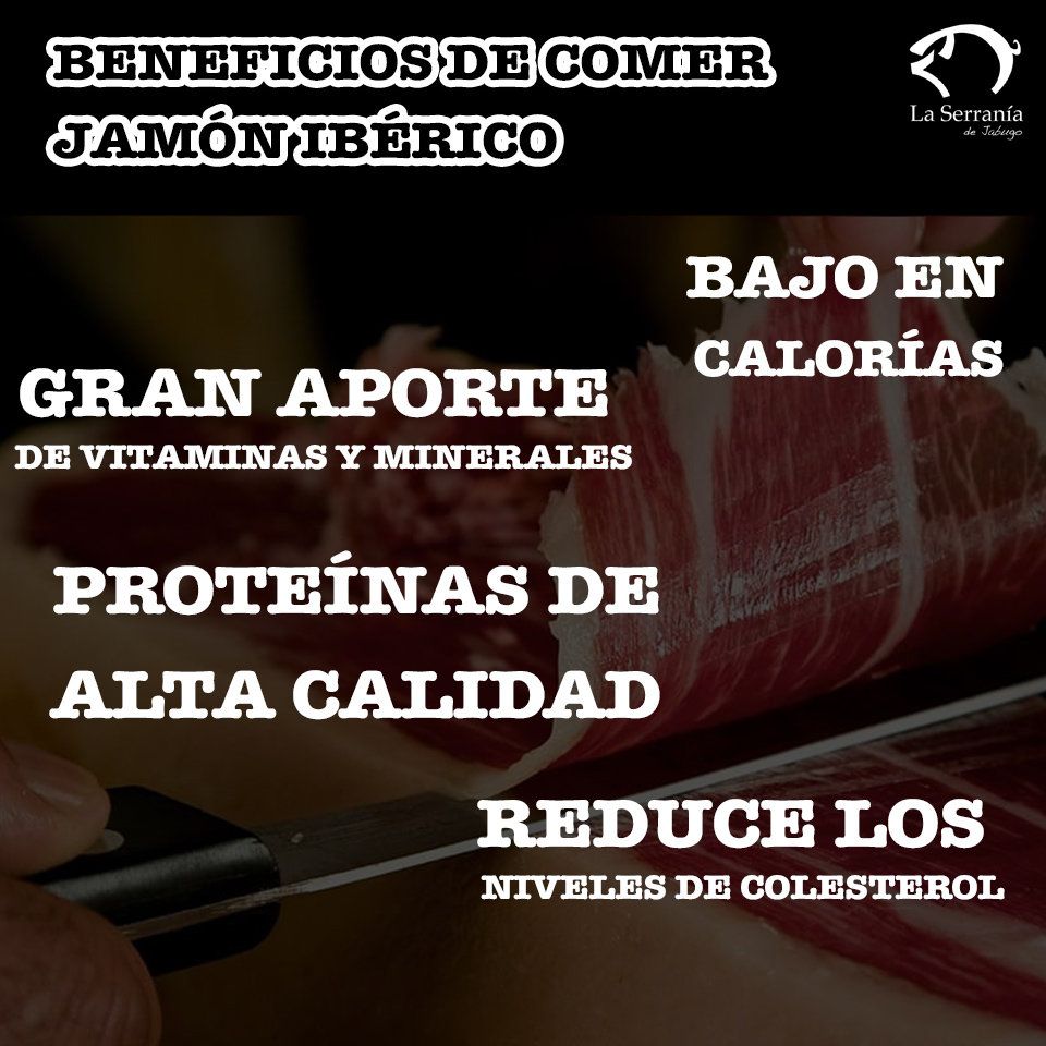 beneficios de comer jamón ibérico