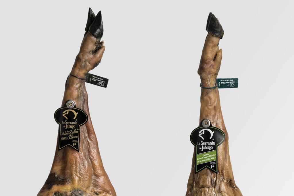 etiquetado jamón ibérico