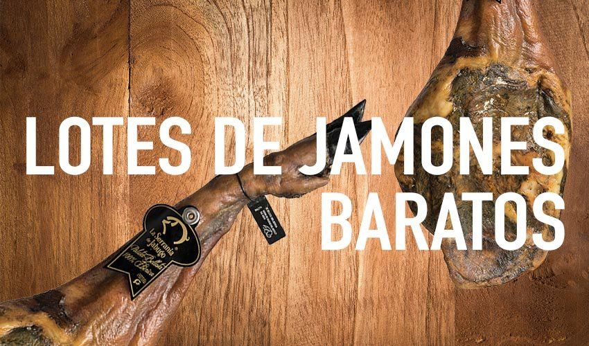 lotes de jamones baratos