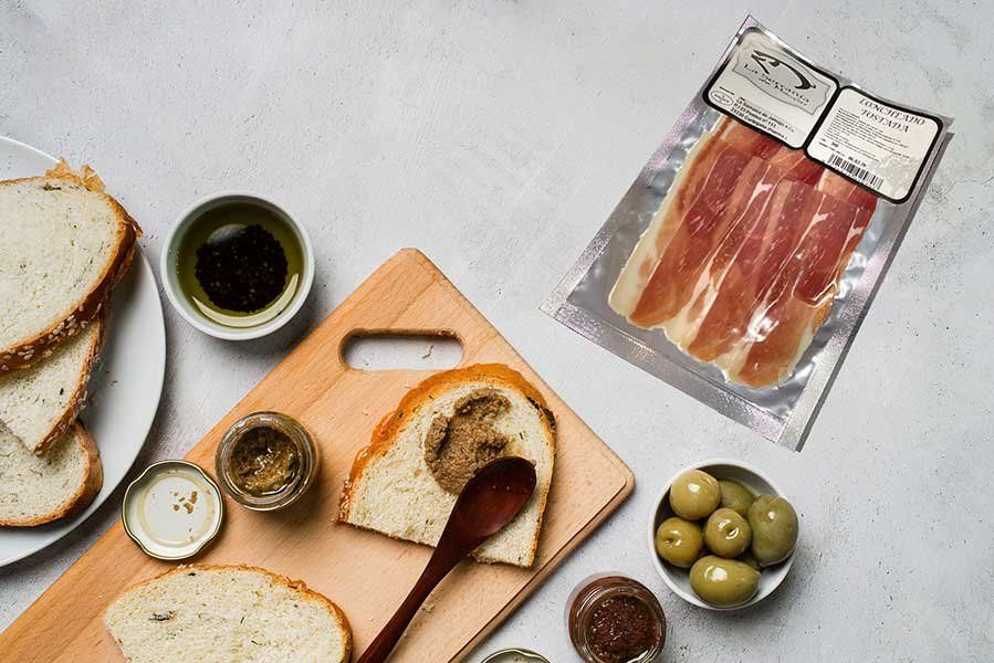 jamon tostadas